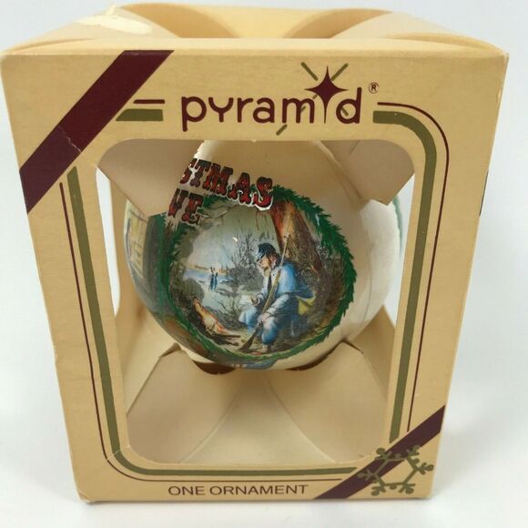 Vintage Pyramid "Christmas Eve" Thomas Nast Christmas Ornament - Picture 3 of 4